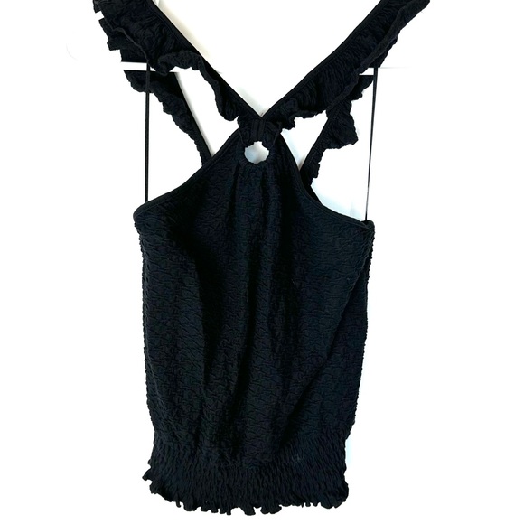Anthropologie halter top black size xs - Picture 1 of 8